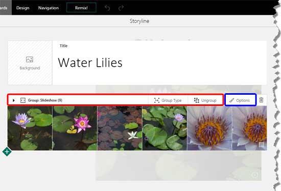 Slideshow Group created Slideshow Group created