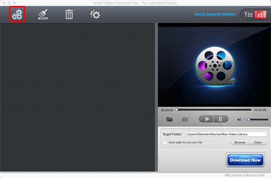 MacX Video Converter Pro - You Tube Downloader window