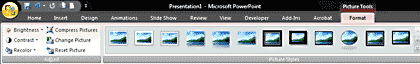 Picture Tools Format tab Picture Tools Format tab