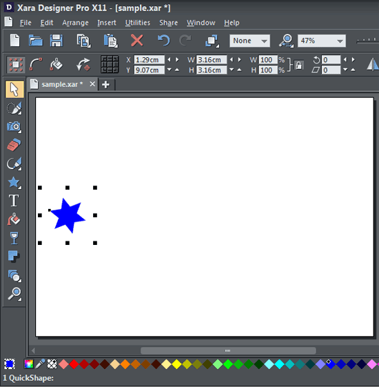 xara designer pro x11