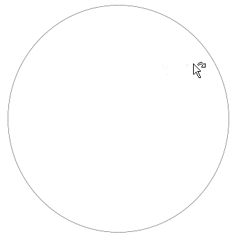 Let go when your cursor looks like this!