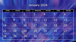 2024 Calendar