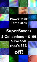 These incredible SuperSaver packages comprise 5 best-selling Ppted template collections